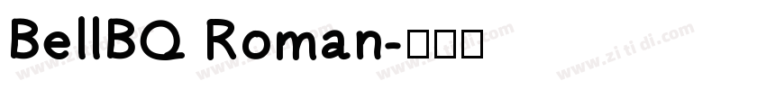 BellBQ Roman字体转换
